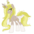 Size: 3000x3000 | Tagged: safe, artist:crystal-tranquility, oc, oc only, oc:princess chrono, alicorn, pony, crown, female, high res, jewelry, mare, race swap, regalia, simple background, solo, transparent background, two toned wings, wings