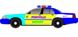 Size: 1113x533 | Tagged: safe, artist:jawsandgumballfan24, barely pony related, car, crown victoria, ford, police car, ponyville police, sheriff, simple background, transparent background, vector