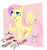 Size: 1402x1500 | Tagged: safe, artist:stuwor-art, angel bunny, fluttershy, pegasus, pony, rabbit, g4, my little pony: friendship is magic, she talks to angel, abstract background, animal, blushing, duo, female, implied discoshy, implied shipping, implied straight, male, mare, shipping fuel