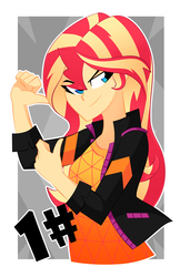 Size: 2248x3464 | Tagged: safe, artist:xan-gelx, sunset shimmer, equestria girls, g4, my little pony equestria girls: better together, clothes, female, high res, jacket, solo