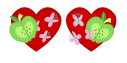 Size: 4800x2400 | Tagged: safe, anonymous artist, big macintosh, fluttershy, series:fm holidays, g4, cutie mark, cutie mark only, female, heart, male, no pony, ship:fluttermac, shipping, simple background, straight, transparent background