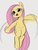 Size: 952x1252 | Tagged: safe, artist:manachaaaaaaaa, fluttershy, pony, g4, cute, female, looking at you, mare, open mouth, shyabetes, solo