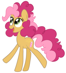 Size: 948x1042 | Tagged: safe, artist:ashidaii, oc, oc only, oc:silly string, earth pony, pony, female, mare, offspring, parent:cheese sandwich, parent:pinkie pie, parents:cheesepie, simple background, solo, transparent background