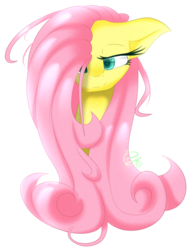 Size: 1200x1600 | Tagged: safe, artist:redheartponiesfan, fluttershy, pony, g4, bust, female, portrait, simple background, solo, transparent background