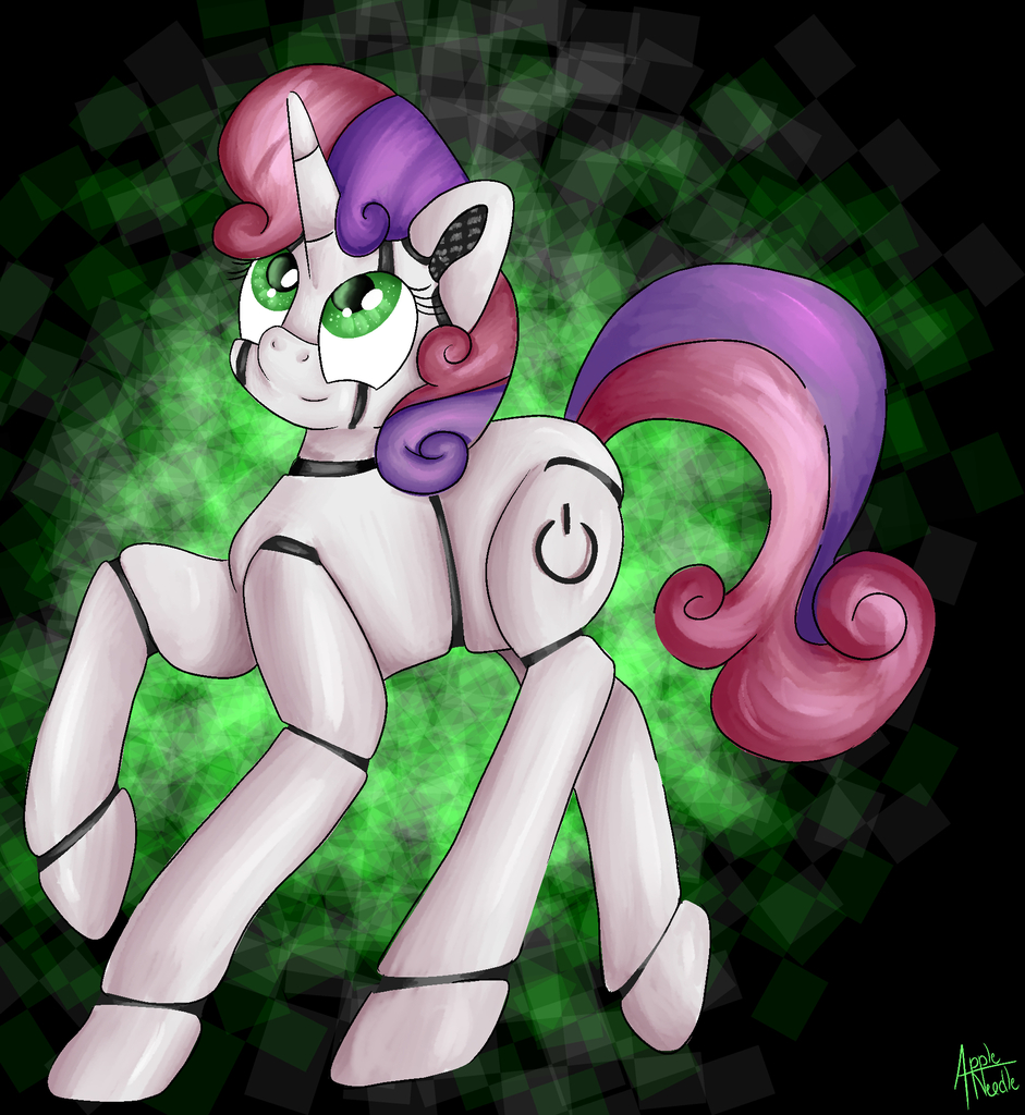 Sweetie Belle Thinking