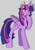 Size: 749x1066 | Tagged: safe, artist:cckittycreative, twilight sparkle, alicorn, pony, g4, cute, female, gray background, mare, open mouth, simple background, solo, twiabetes, twilight sparkle (alicorn)