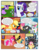 Size: 612x792 | Tagged: safe, artist:newbiespud, edit, edited screencap, screencap, applejack, blossomforth, derpy hooves, dizzy twister, orange swirl, pinkie pie, rainbow dash, rarity, sunshower raindrops, thunderlane, twilight sparkle, earth pony, pegasus, pony, unicorn, comic:friendship is dragons, g4, hurricane fluttershy, anemometer, annoyed, background pony, blue eyes, book, coach rainbow dash, comic, cowboy hat, dialogue, eye, eyes, eyes closed, female, freckles, frown, golden oaks library, gritted teeth, hat, hooves, horn, hyperventilating, library, looking up, male, mare, offscreen character, scared, screencap comic, sitting, smiling, stallion, standing, telescope, unamused, unicorn twilight, wings, worried, 👀