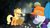 Size: 1920x1080 | Tagged: safe, screencap, applejack, rarity, earth pony, pony, unicorn, dragon dropped, g4, my little pony: friendship is magic, annoyed, basket, clothes, discovery family logo, duo, female, gem, gem cave, helmet, lantern, mare, mining helmet, mouth hold, shirt, unamused