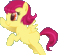 Size: 58x55 | Tagged: safe, artist:ronald rose, thrilly filly, pegasus, pony, g4, my little pony: tails of equestria, female, filly, simple background, solo, transparent background