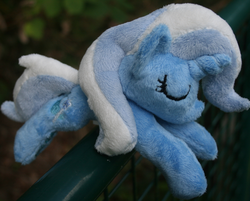 Size: 1240x996 | Tagged: safe, artist:bastler, trixie, pony, g4, cropped, cute, diatrixes, female, irl, photo, plushie