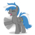 Size: 894x894 | Tagged: safe, artist:oblivionfall, oc, oc only, oc:cloud zapper, pegasus, pony, eyes closed, male, open mouth, solo, stallion, waving