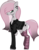 Size: 653x836 | Tagged: safe, artist:chaoscy, artist:nocturnal-moonlight, oc, oc only, oc:faded shine, earth pony, pony, icey-verse, base used, clothes, ear piercing, earring, female, goth, hoodie, jewelry, lip piercing, magical lesbian spawn, mare, nose piercing, nose ring, offspring, parent:cheerilee, parent:marble pie, parents:marbilee, piercing, raised hoof, simple background, socks, solo, stockings, tattoo, thigh highs, torn clothes, transparent background