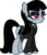 Size: 785x908 | Tagged: safe, artist:lightningbolt, derpibooru exclusive, oc, oc only, oc:goth lass, earth pony, pony, g4, .svg available, bags under eyes, choker, clothes, dyed mane, dyed tail, ear piercing, earring, eyeliner, eyeshadow, female, frown, gem, goth, jewelry, lidded eyes, long sleeves, makeup, mare, mother, piercing, shirt, show accurate, simple background, skirt, solo, svg, transparent background, transparent skirt, undershirt, vector
