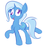 Size: 2019x1934 | Tagged: safe, artist:nevaylin, trixie, pony, unicorn, g4, butt, colored pupils, cute, derp, diatrixes, female, mare, plot, raised hoof, silly, silly pony, simple background, solo, tongue out, white background