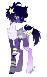 Size: 541x877 | Tagged: safe, artist:huirou, oc, oc only, pegasus, pony, chest fluff, female, mare, simple background, solo, transparent background