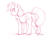 Size: 2400x1800 | Tagged: safe, artist:buttersprinkle, applejack, earth pony, pony, g4, butt, female, mare, plot, simple background, sketch, solo, white background