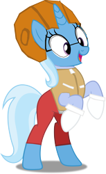 Size: 3050x5000 | Tagged: safe, edit, editor:crisx284, trixie, pony, unicorn, g4, clothes, digimon, digimon adventure 02, female, mare, rearing, simple background, solo, transparent background, yolei inoue