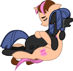 Size: 10248x10000 | Tagged: safe, artist:php178, oc, oc:neigh sayer, oc:think pink, earth pony, pony, unicorn, .svg available, 2020, crying, duo, embrace, estories, female, harsher in hindsight, hug, inkscape, male, mare, mourning, sad, sadness, simple background, sorrow, stallion, tears of pain, tragic, transparent background, vector