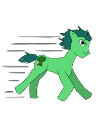 Size: 1000x1250 | Tagged: safe, artist:costello336, oc, oc only, earth pony, pony, running, simple background, solo, transparent background