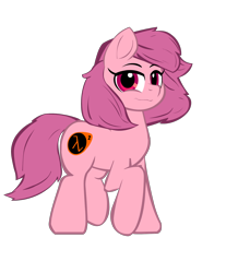 Size: 1772x2141 | Tagged: safe, artist:alexsc112, oc, oc only, oc:magenstar, earth pony, pony, 2020 community collab, derpibooru community collaboration, female, mare, original character do not steal, raised hoof, simple background, solo, transparent background