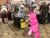 Size: 4032x3024 | Tagged: safe, photographer:undeadponysoldier, pinkie pie, earth pony, human, pony, g4, clothes, convention, cosplay, costume, fairy tail, female, happy (fairy tail), ichibancon, irl, irl human, mare, photo, plushie, ponies in real life, spongebob squarepants