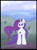 Size: 754x1011 | Tagged: safe, artist:lulubell, rarity, pony, unicorn, g4, female, long hair, long mane, loose hair, mane, mare, solo, stupid sexy rarity, unshorn fetlocks, windswept hair, windswept mane, windswept tail