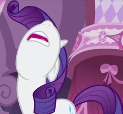 Size: 1176x1080 | Tagged: safe, screencap, rarity, pony, unicorn, g4, season 2, sisterhooves social, cropped, female, funny, great moments in animation, nose in the air, solo