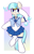 Size: 657x1024 | Tagged: safe, artist:lulubell, coco pommel, pony, g4, clothes, cosplay, costume, female, mizuno ami, sailor mercury, sailor mercury pose, sailor moon (series), solo