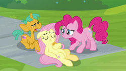 Size: 1920x1080 | Tagged: safe, screencap, fluttershy, pinkie pie, snails, 2 4 6 greaaat, g4