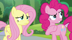 Size: 1920x1080 | Tagged: safe, screencap, fluttershy, pinkie pie, 2 4 6 greaaat, g4