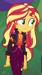 Size: 536x944 | Tagged: safe, screencap, sunset shimmer, equestria girls, equestria girls series, g4, sunset's backstage pass!, spoiler:eqg series (season 2), cropped, female, solo