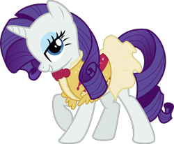 Size: 3647x3000 | Tagged: safe, artist:sollace, rarity, pony, unicorn, g4, sweet and elite, .svg available, adorasexy, bedroom eyes, clothes, cute, dress, female, frilly dress, high res, lidded eyes, looking at you, mare, raised leg, sexy, show accurate, simple background, skirt, smiling, solo, stupid sexy rarity, transparent background, vector