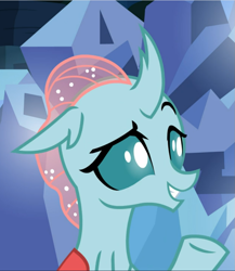 Size: 815x939 | Tagged: safe, screencap, ocellus, g4, uprooted, cropped, cute, diaocelles, female, raised eyebrow, smiling, solo