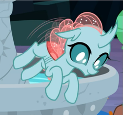 Size: 527x492 | Tagged: safe, screencap, ocellus, g4, uprooted, cropped, cute, diaocelles, female, flying, smiling, solo
