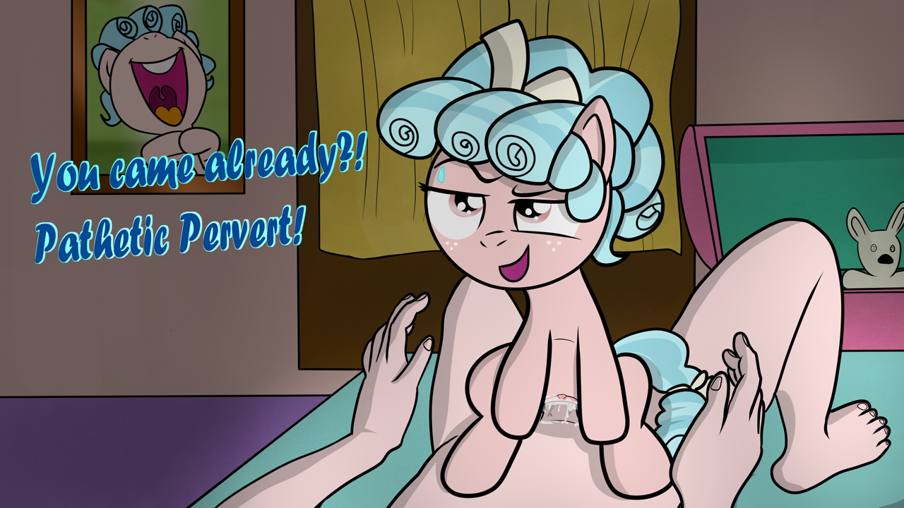 artist:daviscollus, cozy glow, human, pegasus, pony, g4, bed, bedroom, cowg...