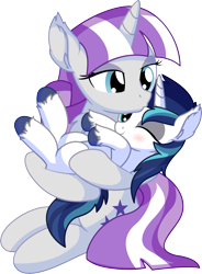 Size: 5618x7617 | Tagged: safe, artist:cyanlightning, shining armor, twilight velvet, pony, unicorn, g4, .svg available, absurd resolution, blushing, chest fluff, colt, colt shining armor, cute, daaaaaaaaaaaw, duo, ear fluff, female, forehead kiss, holding a pony, kissing, male, mare, mother and child, mother and son, motherly love, one eye closed, shining adorable, simple background, smiling, transparent background, vector, velvetbetes, weapons-grade cute, younger
