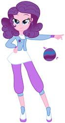 Size: 895x1677 | Tagged: safe, artist:eonionic, oc, oc only, oc:fizzy pie, equestria girls, g4, clothes, magical lesbian spawn, offspring, parent:pinkie pie, parent:rarity, parents:raripie, simple background, solo, transparent background