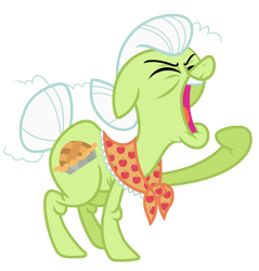 Size: 5883x6157 | Tagged: safe, artist:estories, granny smith, earth pony, pony, g4, absurd resolution, female, simple background, solo, transparent background, vector