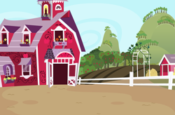 Size: 8287x5437 | Tagged: safe, artist:estories, g4, absurd resolution, barn, no pony, sweet apple acres, vector
