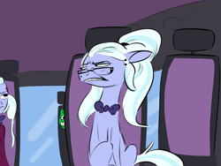 Size: 1600x1200 | Tagged: safe, artist:imsokyo, color edit, edit, sugarcoat, earth pony, human, pony, equestria girls, g4, 4chan, background pony, bus, chair, colored, disgusted, drawthread, female, human ponidox, ponified, self ponidox, solo