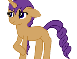 Size: 648x504 | Tagged: safe, artist:stolenalicorn, oc, oc only, oc:sara glastos, pony, unicorn, 1000 hours in ms paint, horn, simple background, transparent background, unicorn oc