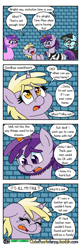 Size: 1280x3967 | Tagged: safe, artist:outofworkderpy, amethyst star, dinky hooves, neon lights, rising star, sparkler, oc, oc:bronyguard, oc:rising star, bat pony, pony, unicorn, g4, brony, brony guard, comic, comic strip, family matters, father and child, father and daughter, female, male, mare, out of work derpy, stallion, unfortunate implications