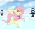 Size: 3000x2500 | Tagged: safe, artist:mrneo, fluttershy, pegasus, pony, g4, clothes, cute, earmuffs, eyes closed, female, high res, ice skates, ice skating, mare, open mouth, scarf, shyabetes, skating, snow, snowfall, solo, tree, winter, winter outfit
