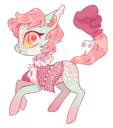 Size: 838x954 | Tagged: safe, artist:octogreed, oc, oc only, earth pony, pony, cape, chest fluff, clothes, cute, cute little fangs, deviantart watermark, fangs, obtrusive watermark, simple background, solo, tail hand, transparent background, watermark, wingding eyes