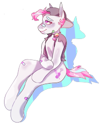 Size: 1508x1875 | Tagged: safe, artist:octogreed, oc, oc only, earth pony, pony, semi-anthro, arm hooves, backwards ballcap, bandaid, bandaid on nose, baseball cap, cap, clothes, hat, simple background, solo, transparent background, vest