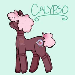 Size: 894x894 | Tagged: safe, artist:pastelspeaches, oc, oc only, earth pony, pony, solo