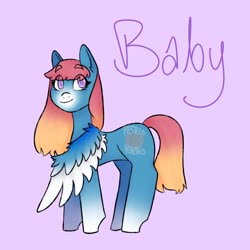 Size: 1280x1280 | Tagged: safe, artist:pastelspeaches, oc, oc only, pegasus, pony, simple background, solo