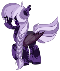 Size: 1280x1516 | Tagged: safe, artist:magicdarkart, oc, oc only, bat pony, pony, base used, deviantart watermark, female, mare, obtrusive watermark, simple background, solo, transparent background, watermark
