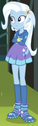 Size: 188x610 | Tagged: safe, screencap, trixie, equestria girls, g4, my little pony equestria girls: better together, sock it to me, cropped, female