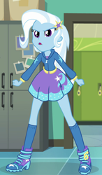 Size: 596x1022 | Tagged: safe, screencap, trixie, equestria girls, equestria girls specials, g4, my little pony equestria girls: better together, my little pony equestria girls: forgotten friendship, cropped, female